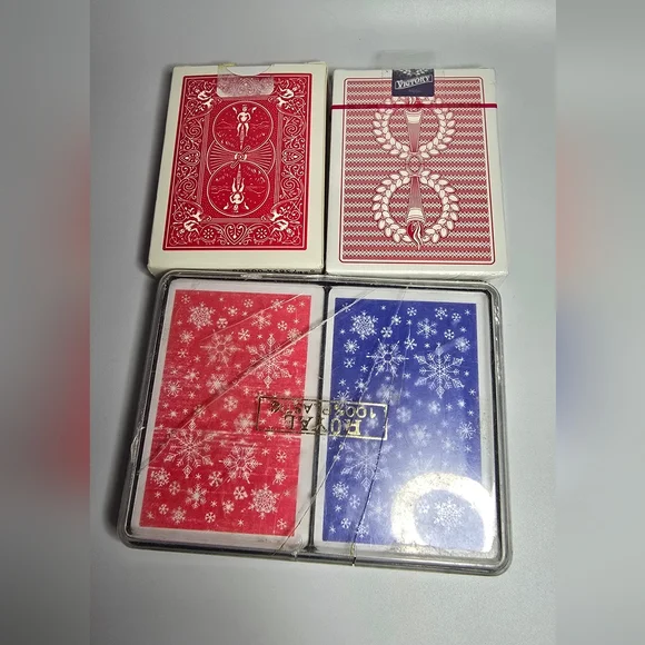 4 Decks Of Playing Cards - Picture 2 of 3